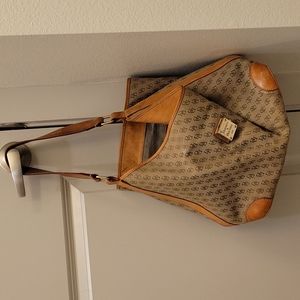 Large Brown Dooney and Bourke Tote Purse